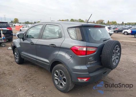 2018 Ford Ecosport S из США, поврежденный, VIN MAJ6P1SL7JC217649